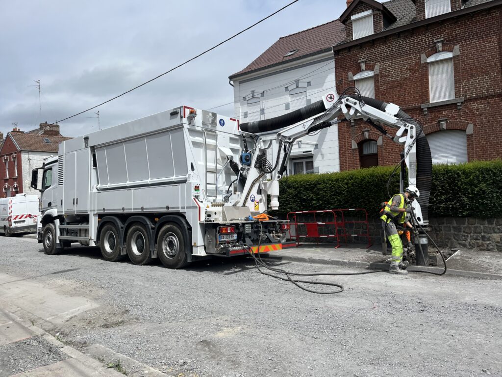aspiratrice-excavatrice MCTE abps Groupe
